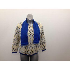 Tricosa Vintage Full Zip Sweater Women’s Size 40